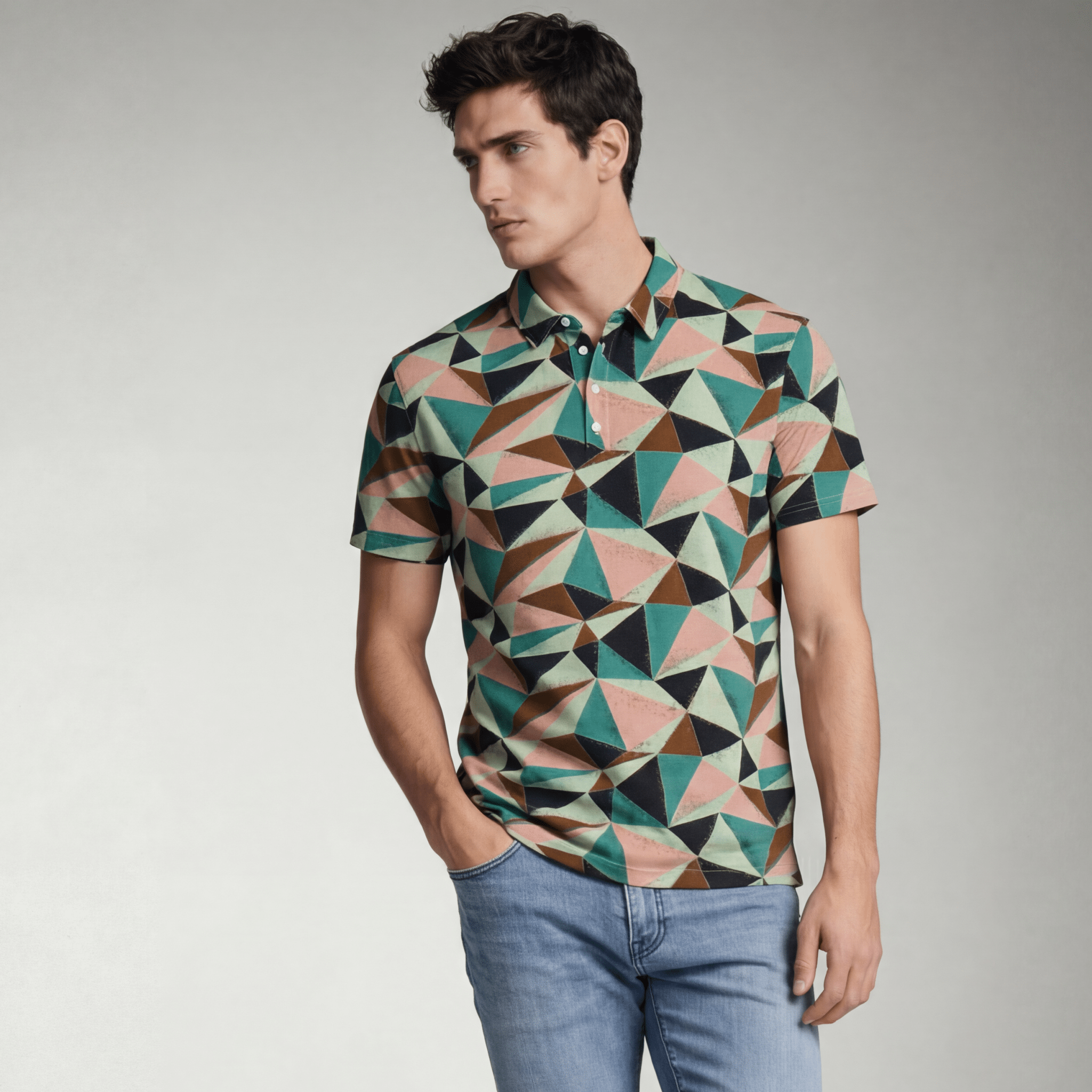 Perception is Reality (Slim Fit Polo - FB0071) - Trillii