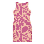 Pink Shade (Bodycon Dress - FB0089) - Trillii