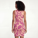 Pink Shade (Bodycon Dress - FB0089) - Trillii