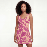 Pink Shade (Bodycon Dress - FB0089) - Trillii