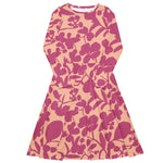 Pink Shade (Midi Dress - FB0089) - Trillii