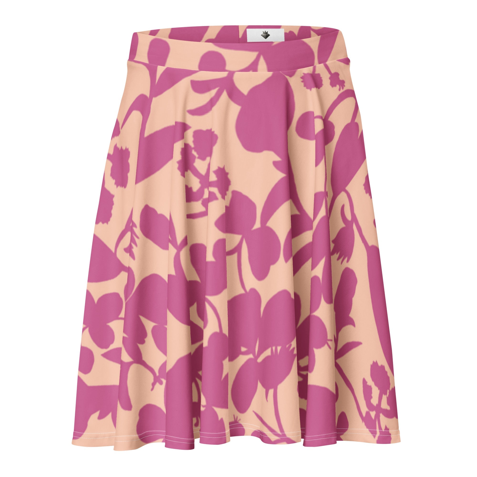 Pink Shade (Skater Skirt - FB0089) - Trillii