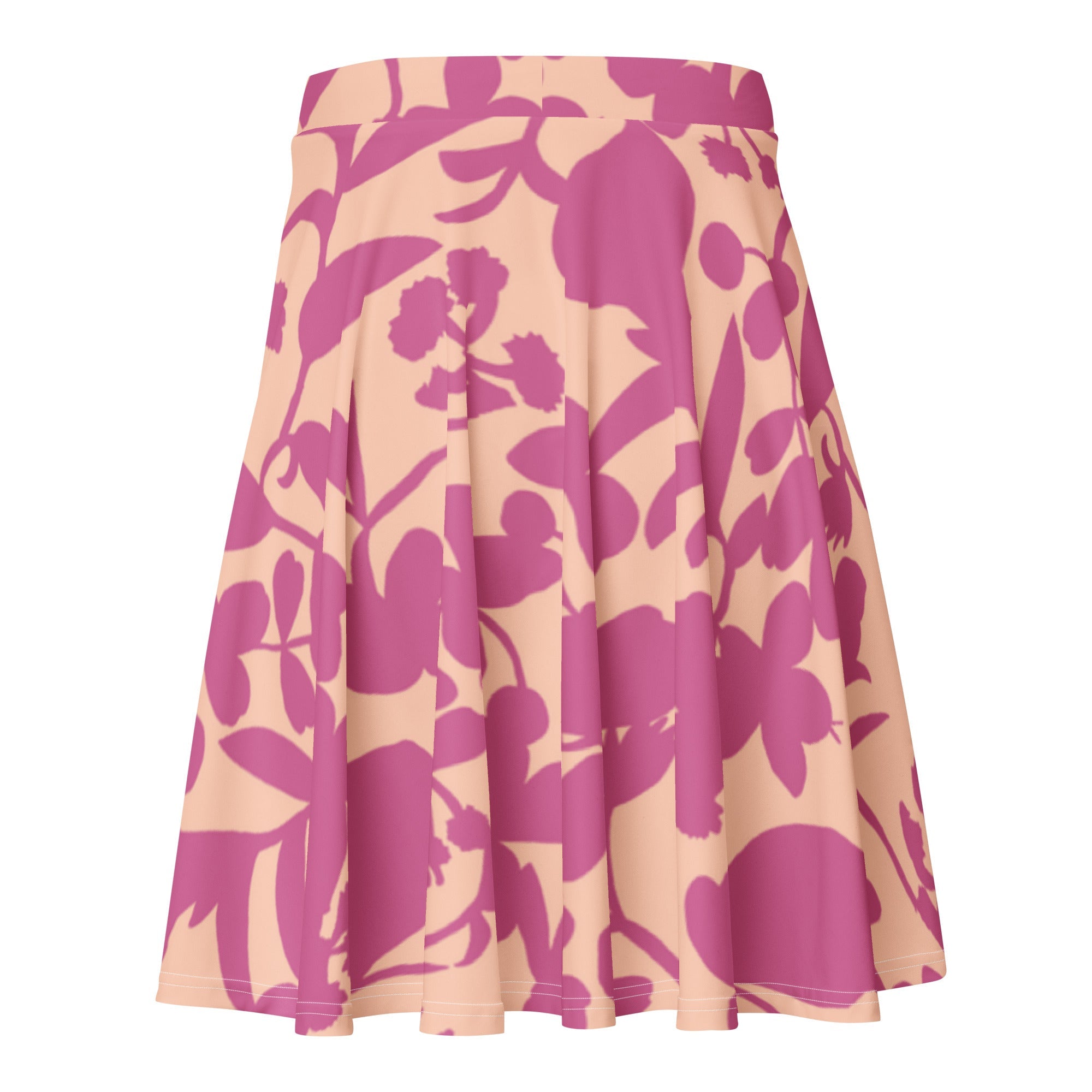 Pink Shade (Skater Skirt - FB0089) - Trillii