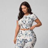 Power Bloom (Crop T-Shirt - FB0013) - Trillii