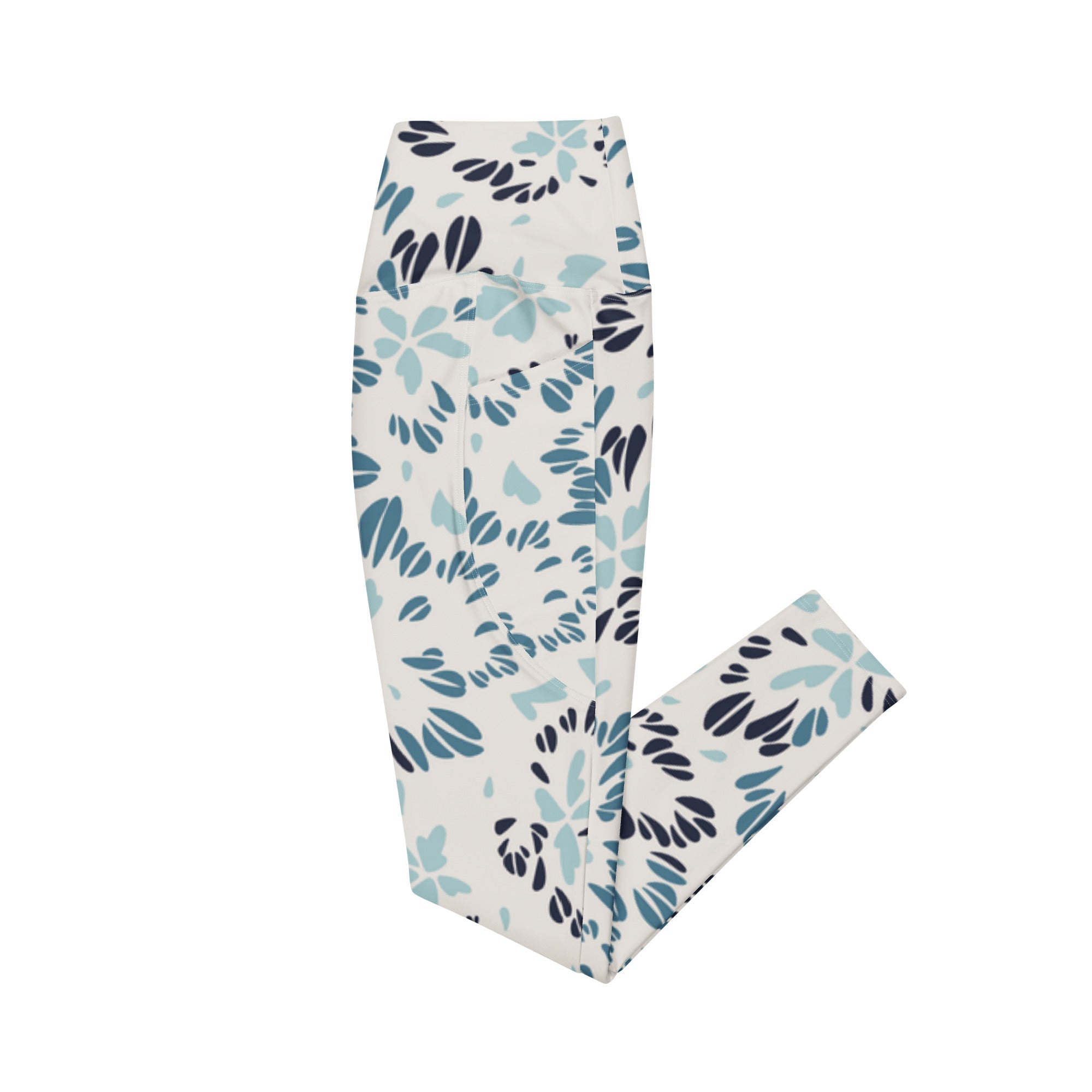 Power Bloom (Crossover Leggings w/pockets - FB0013) - Trillii