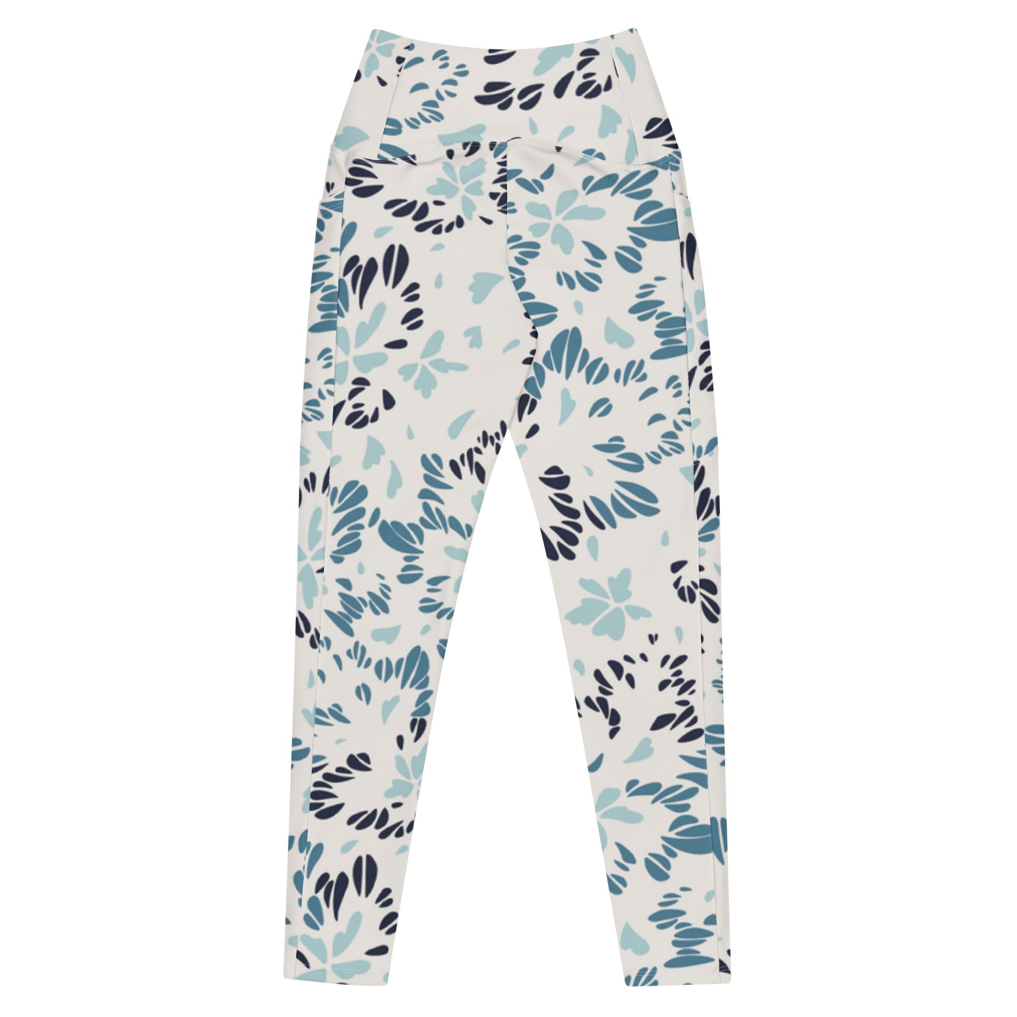 Power Bloom (Crossover Leggings w/pockets - FB0013) - Trillii