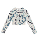 Power Bloom (Long Sleeve Cropped Top - FB0013) - Trillii