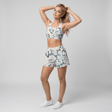 Power Bloom (Padded Sports Bra - FB0013) - Trillii