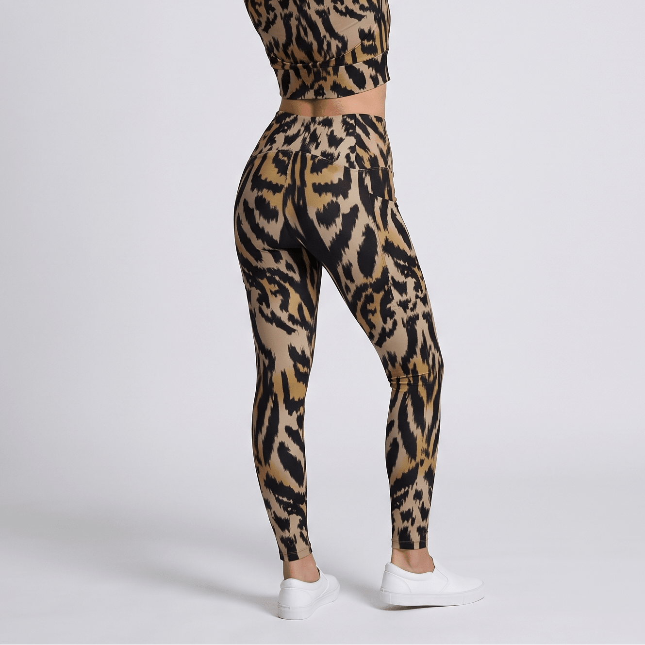 Primal (Crossover leggings with pockets - FB0060) - Trillii