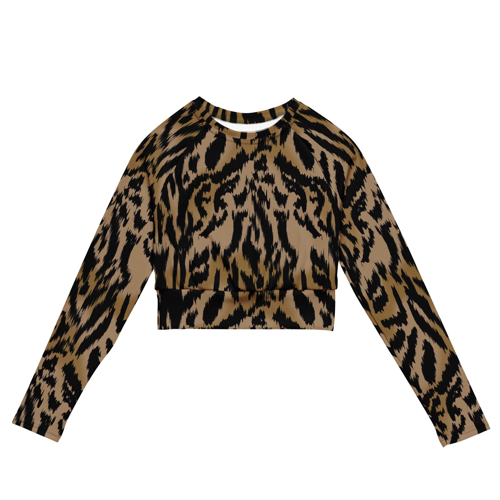 Primal (Long Sleeve Cropped Top - FB0060) - Trillii