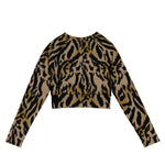 Primal (Long Sleeve Cropped Top - FB0060) - Trillii