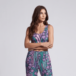 Purple Jungle (Crop Top - FB0027) - Trillii