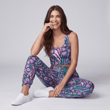 Purple Jungle (Crop Top - FB0027) - Trillii