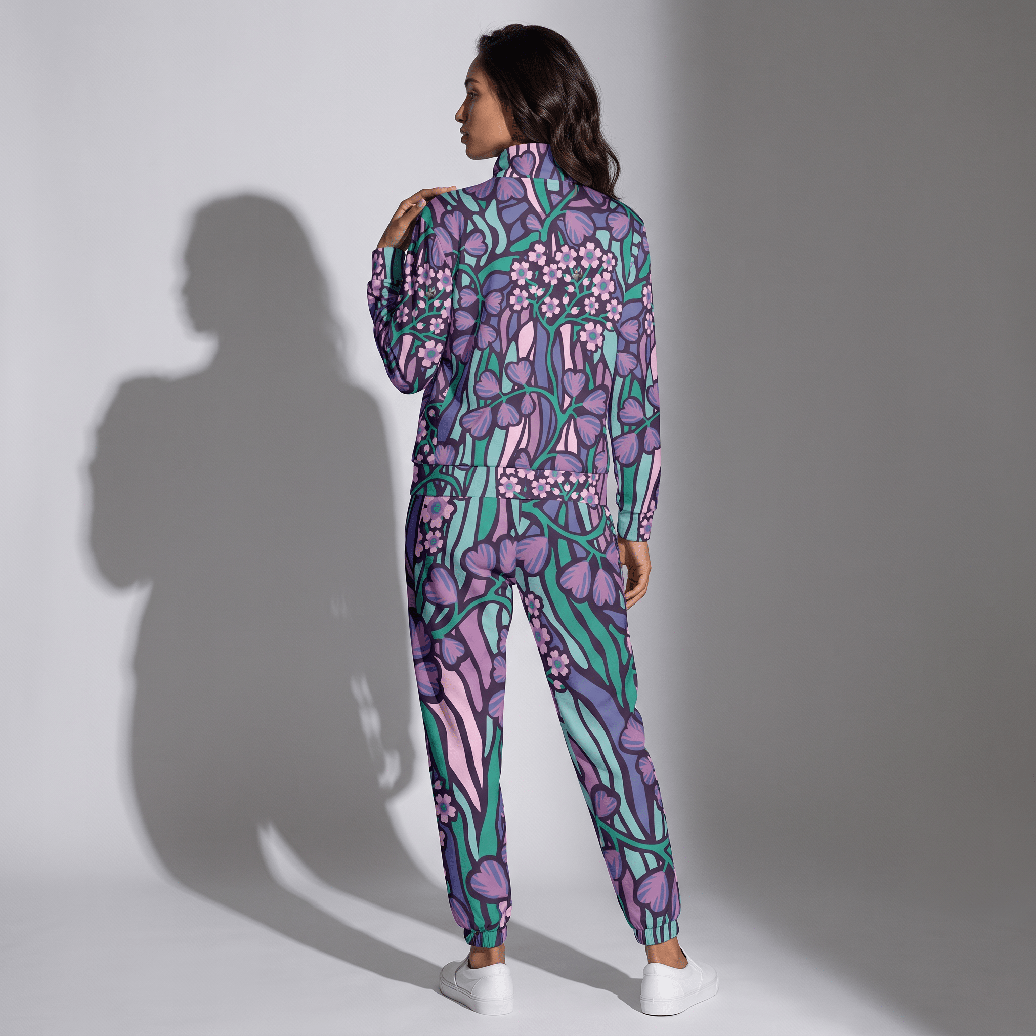 Purple Jungle (Unisex Track Jacket) - Trillii
