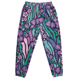 Purple Jungle (Unisex track pants - FB0027) - Trillii