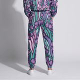 Purple Jungle (Unisex track pants - FB0027) - Trillii