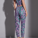 Purple Jungle (Women's Joggers - FB0027) - Trillii