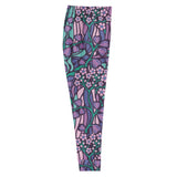 Purple Jungle (Women's Joggers - FB0027) - Trillii