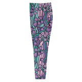 Purple Jungle (Women's Joggers - FB0027) - Trillii