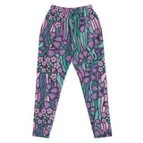 Purple Jungle (Women's Joggers - FB0027) - Trillii