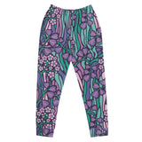 Purple Jungle (Women's Joggers - FB0027) - Trillii