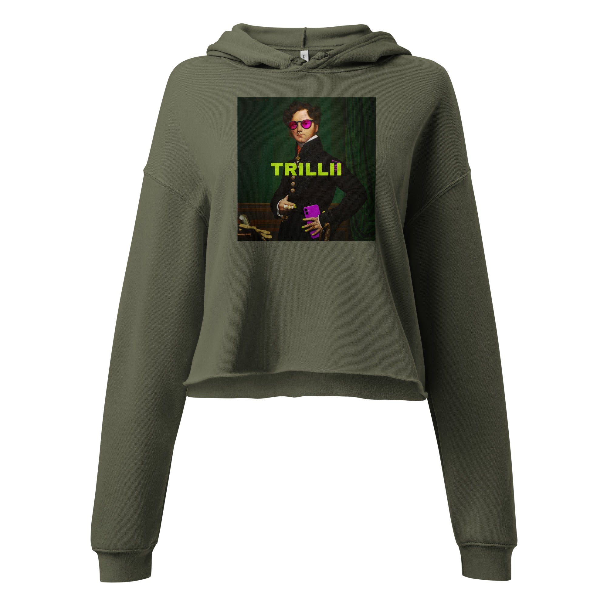 Resolute (Crop Hoodie) - Trillii