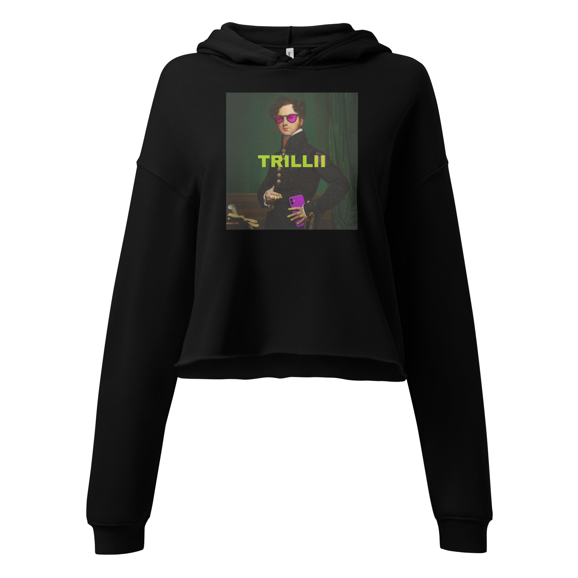 Resolute (Crop Hoodie) - Trillii