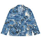 Rough Water (Pajama Shirt (Long) - FB0076) - Trillii
