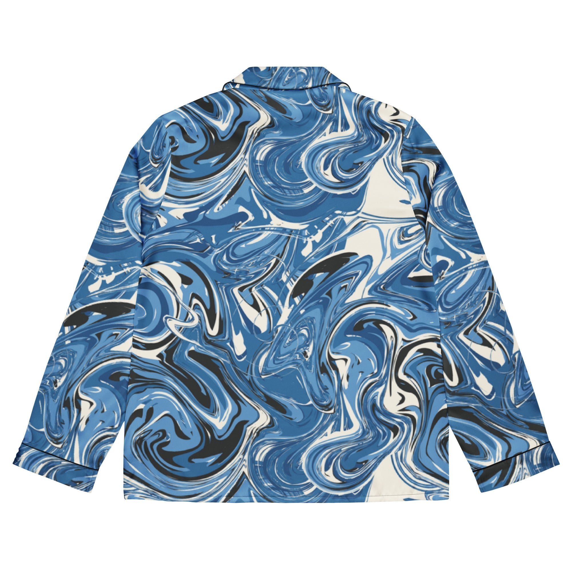 Rough Water (Pajama Shirt (Long) - FB0076) - Trillii