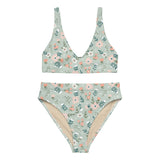 Sage Spring (High Waisted Bikini - FB0110) - Trillii