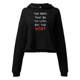 Say Less (Crop Hoodie) - Trillii