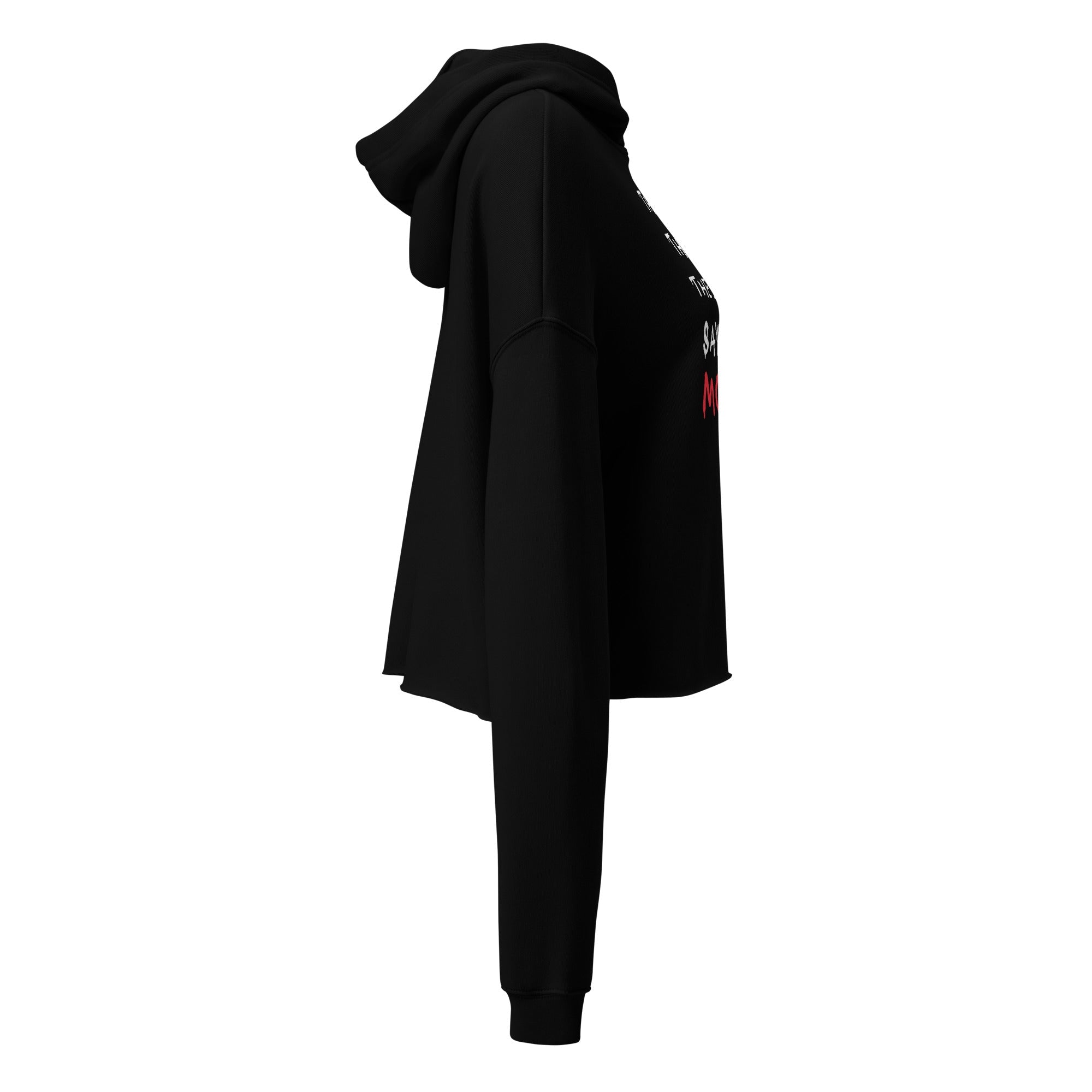 Say Less (Crop Hoodie) - Trillii