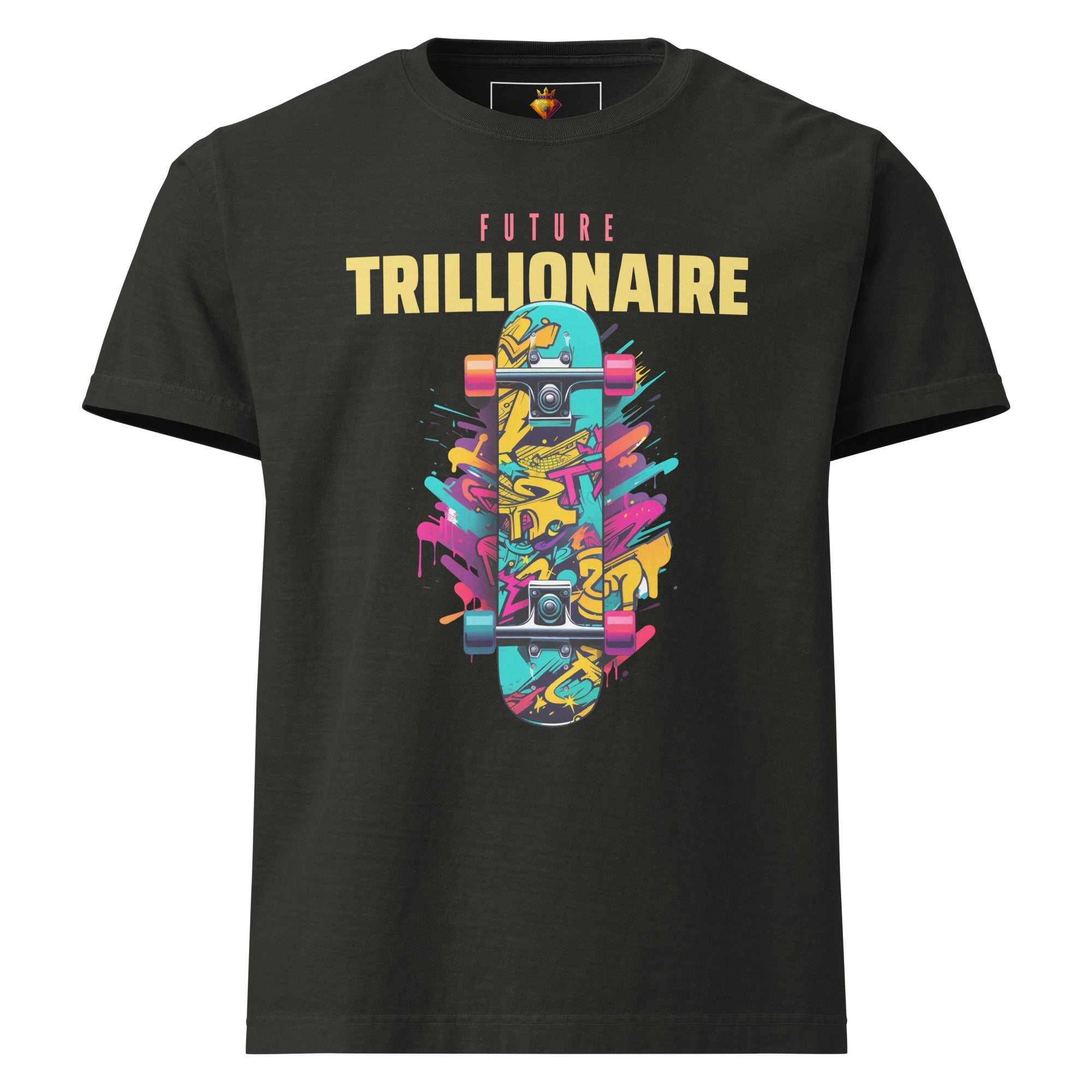 Skateboard FT (Oversized T-Shirt - FB0125) - Trillii