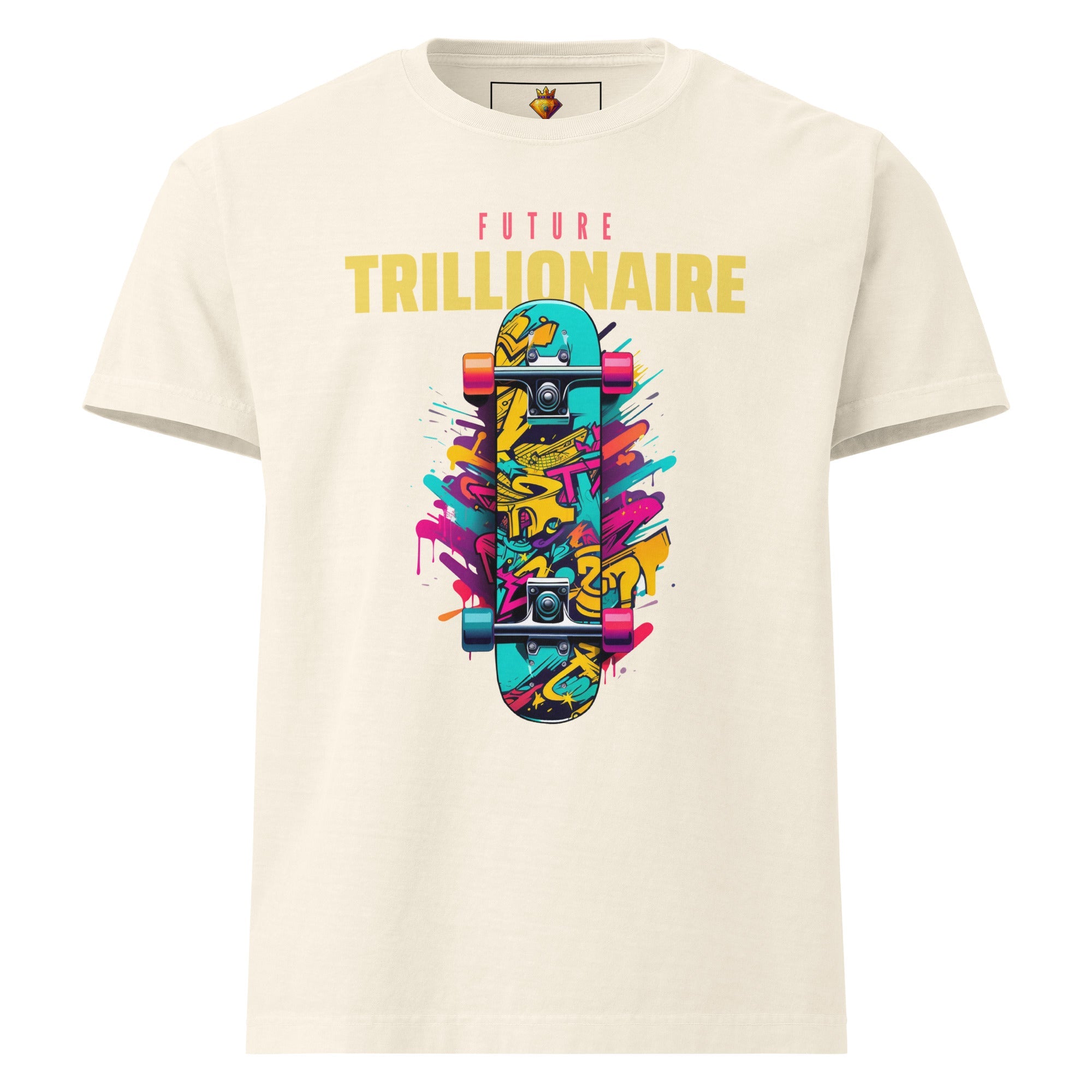 Skateboard FT (Oversized T-Shirt - FB0125) - Trillii