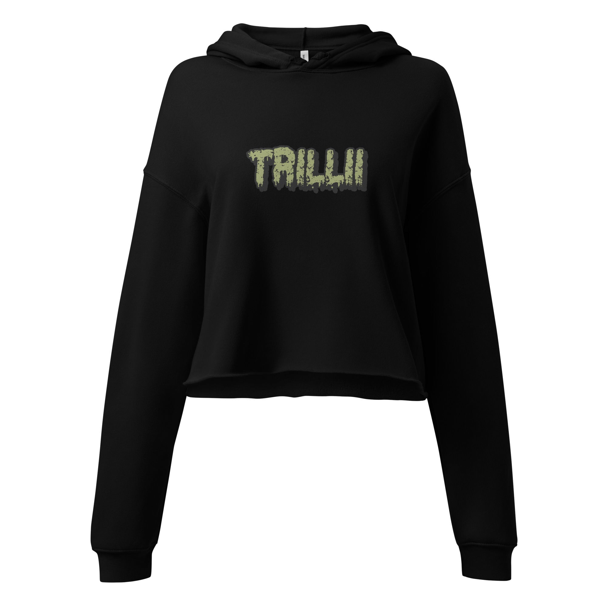 Slime (Crop Hoodie - FB0102) - Trillii