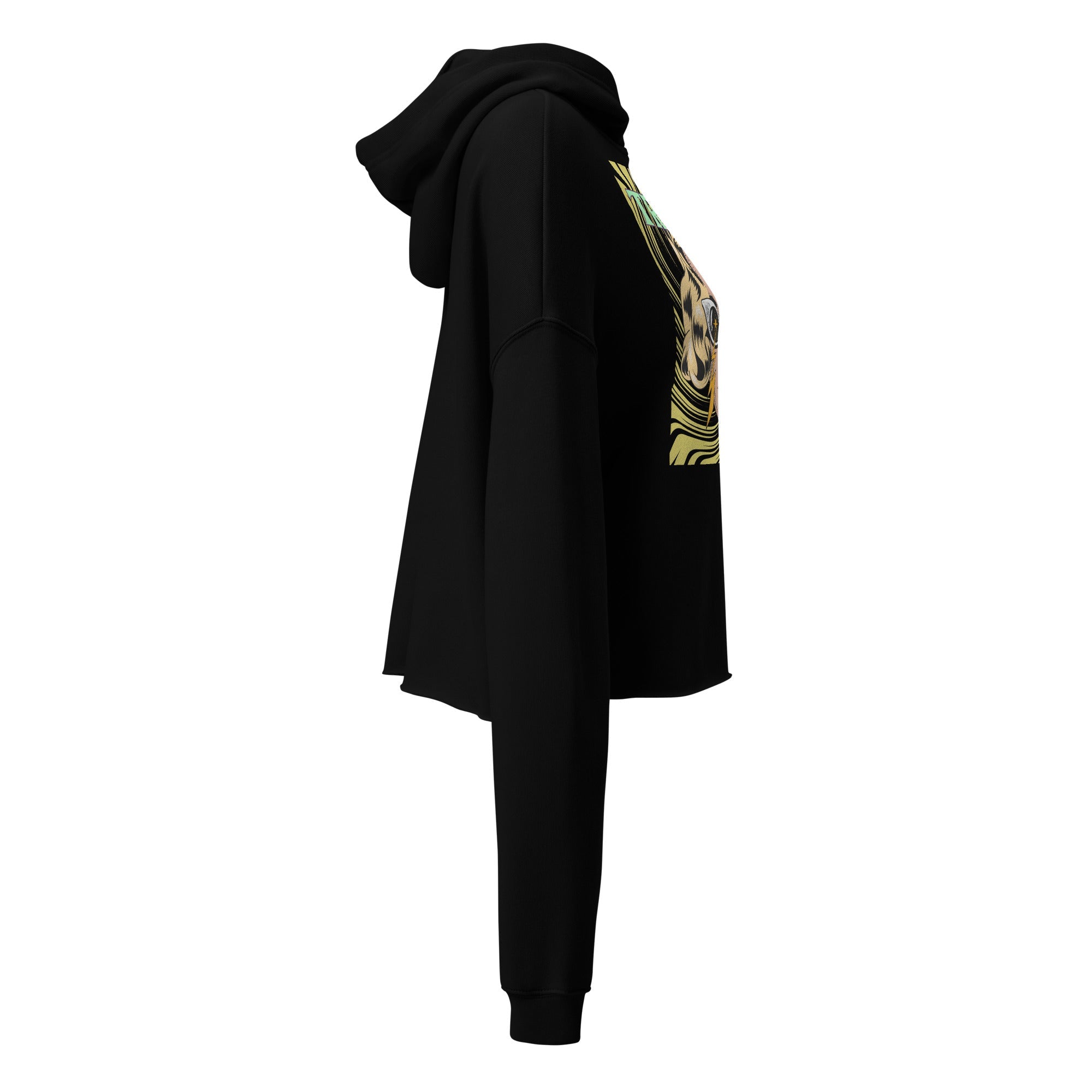 Stunning Gaze (Crop Hoodie - FB0146) - Trillii