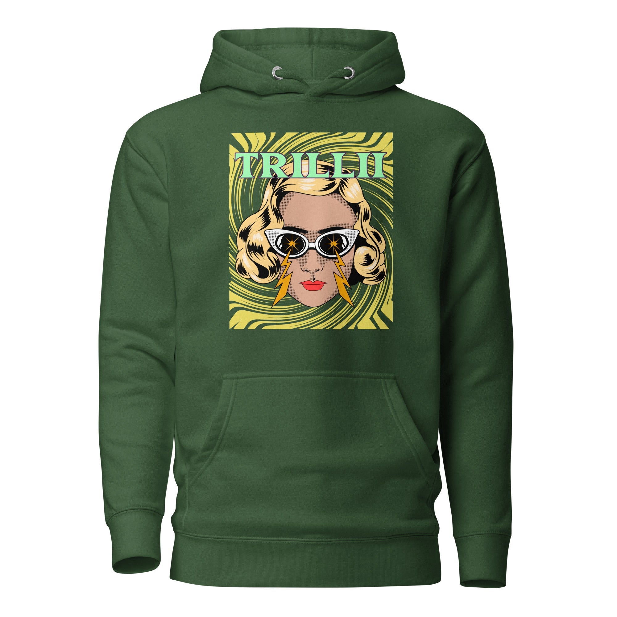 Stunning Gaze (Woman's Hoodie - FB0146) - Trillii