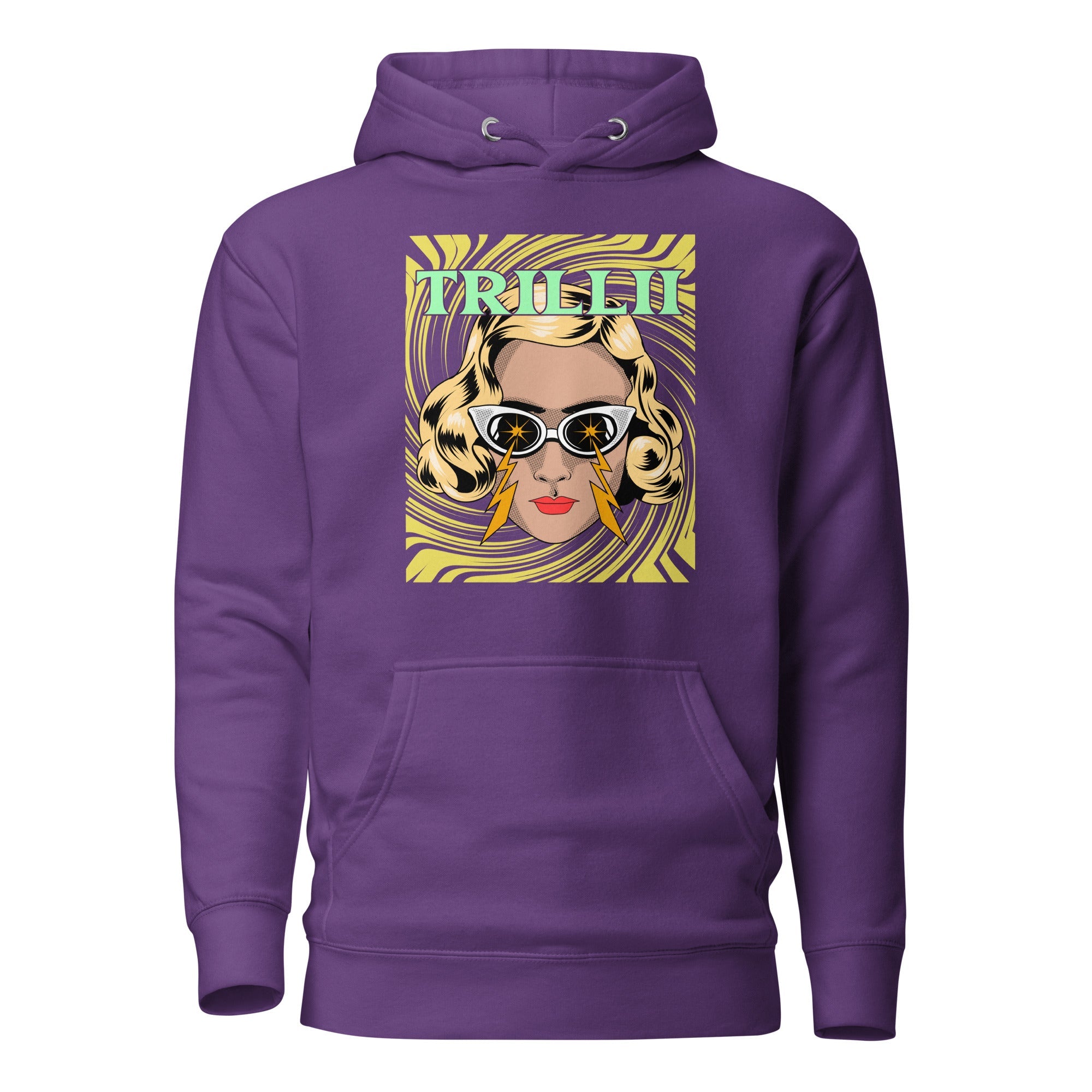 Stunning Gaze (Woman's Hoodie - FB0146) - Trillii