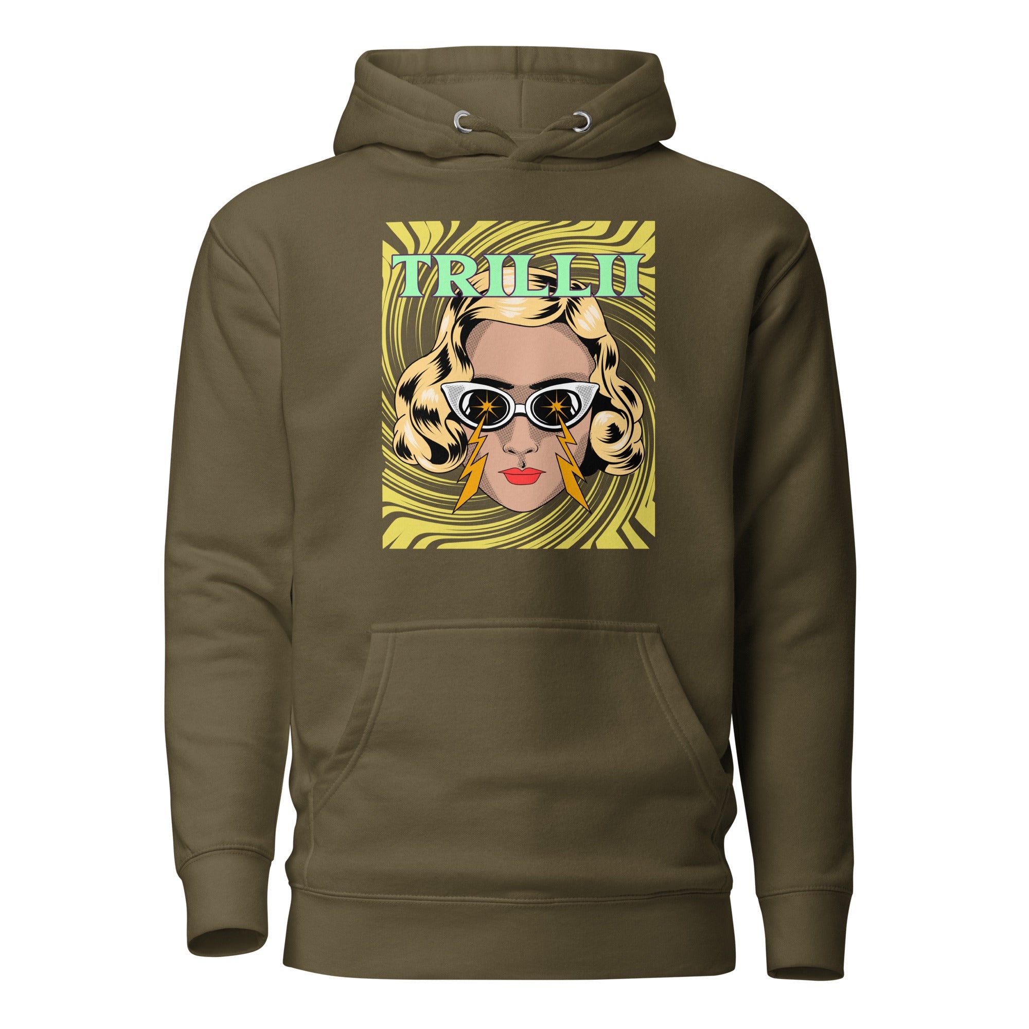 Stunning Gaze (Woman's Hoodie - FB0146) - Trillii