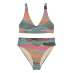 Summer Range (High - waisted Bikini - FB0107) - Trillii