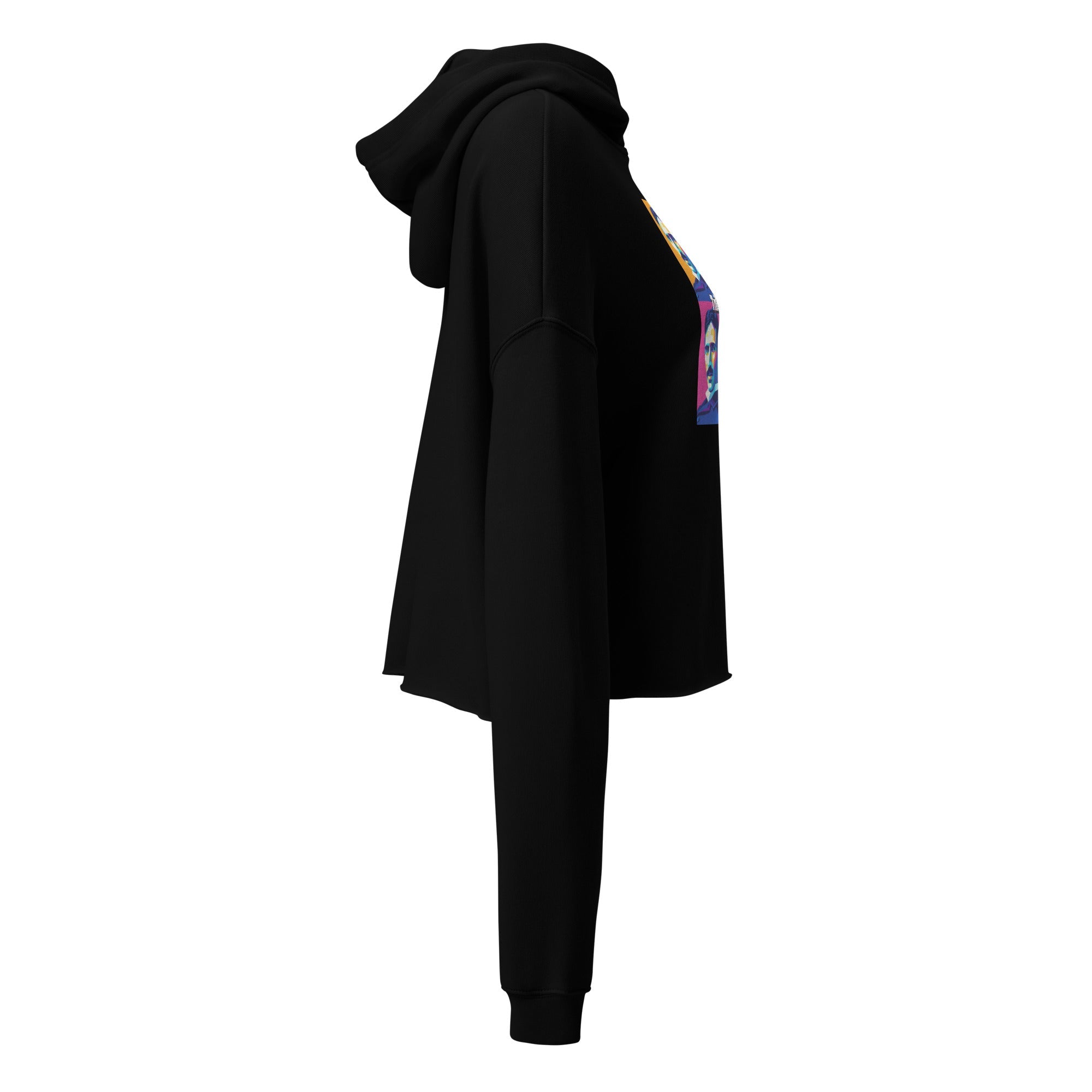 Tesla (Crop Hoodie - 0038) - Trillii