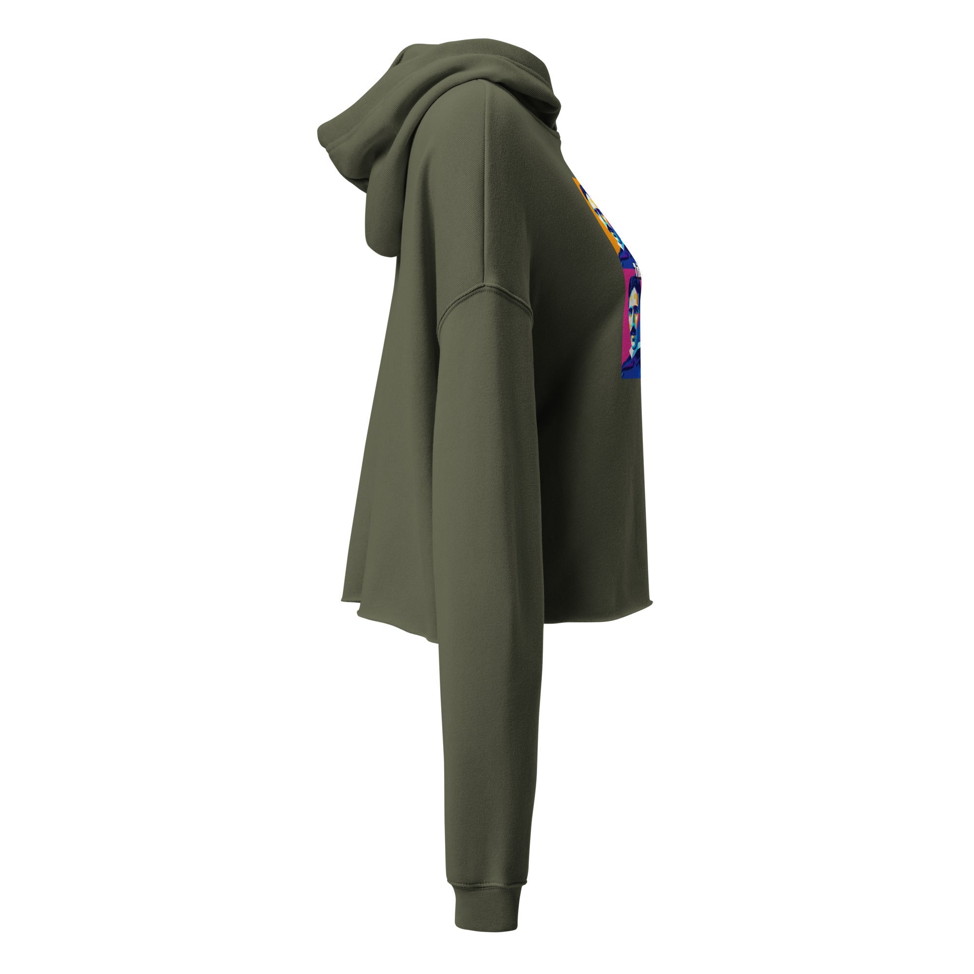 Tesla (Crop Hoodie - 0038) - Trillii