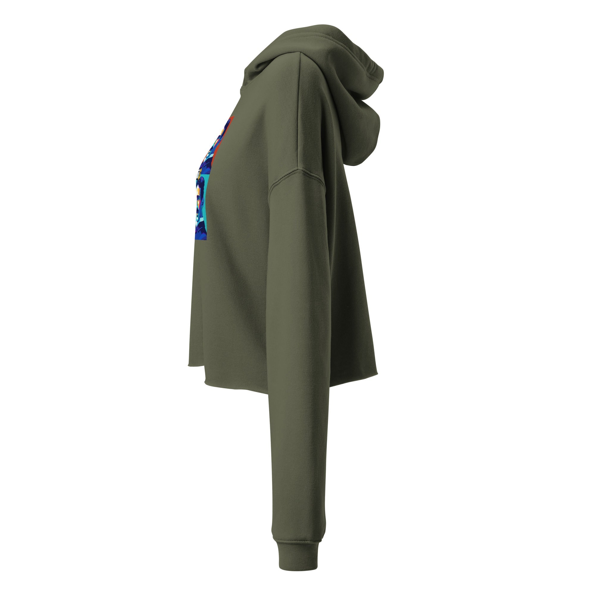 Tesla (Crop Hoodie - 0038) - Trillii
