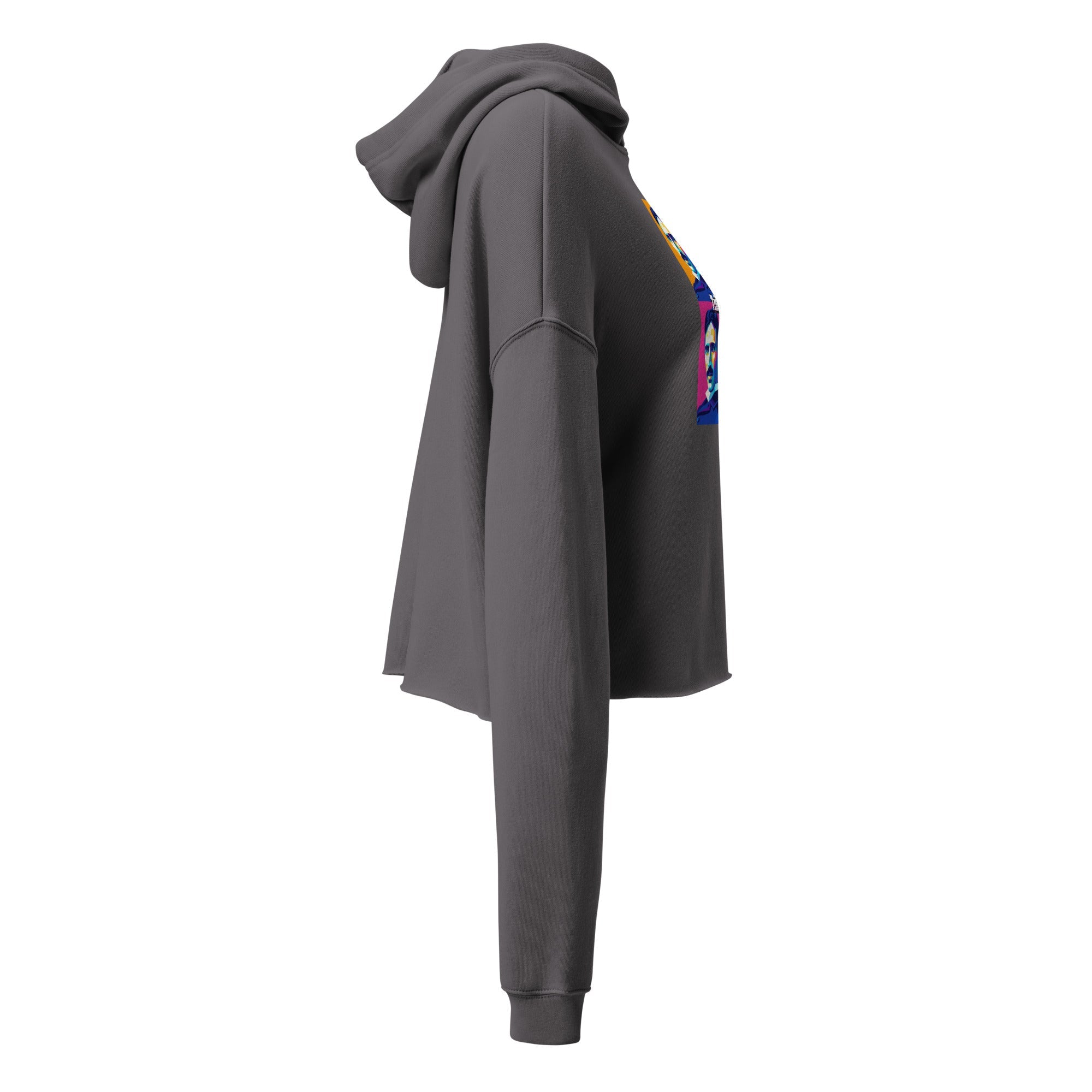 Tesla (Crop Hoodie - 0038) - Trillii