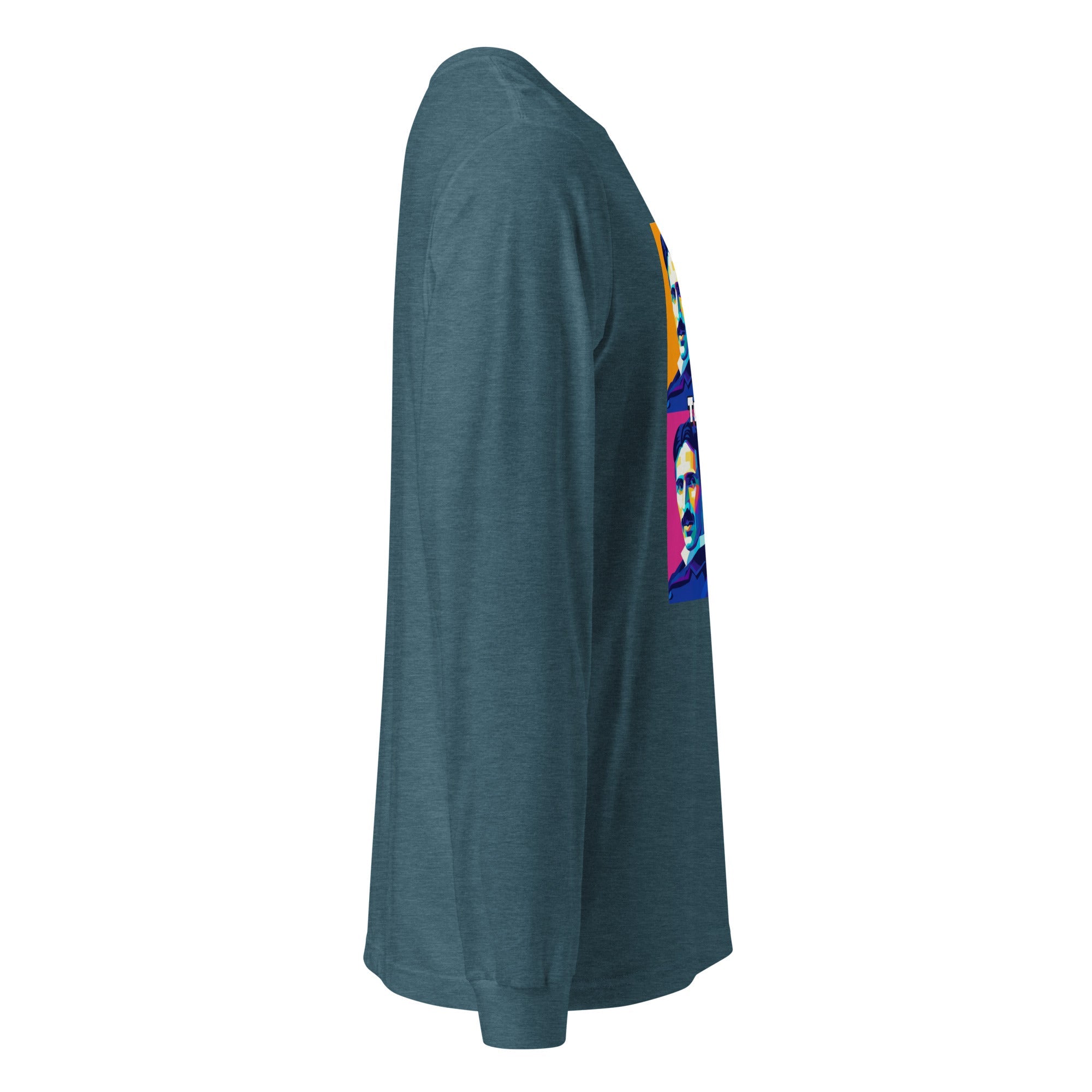 Tesla (Unisex Long Sleeve Tee - 0038) - Trillii