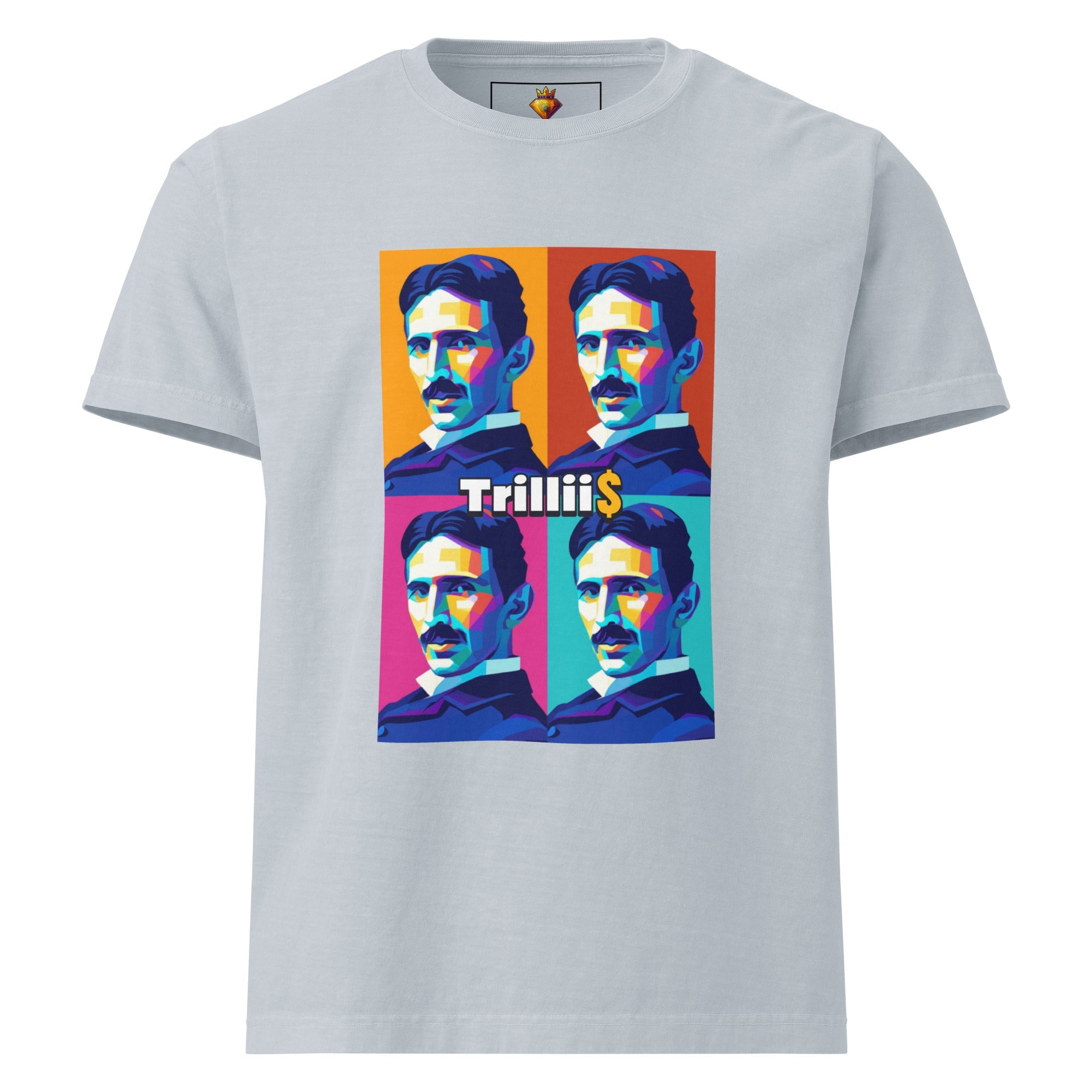 Tesla (Unisex Oversized T-shirt - 0038) - Trillii
