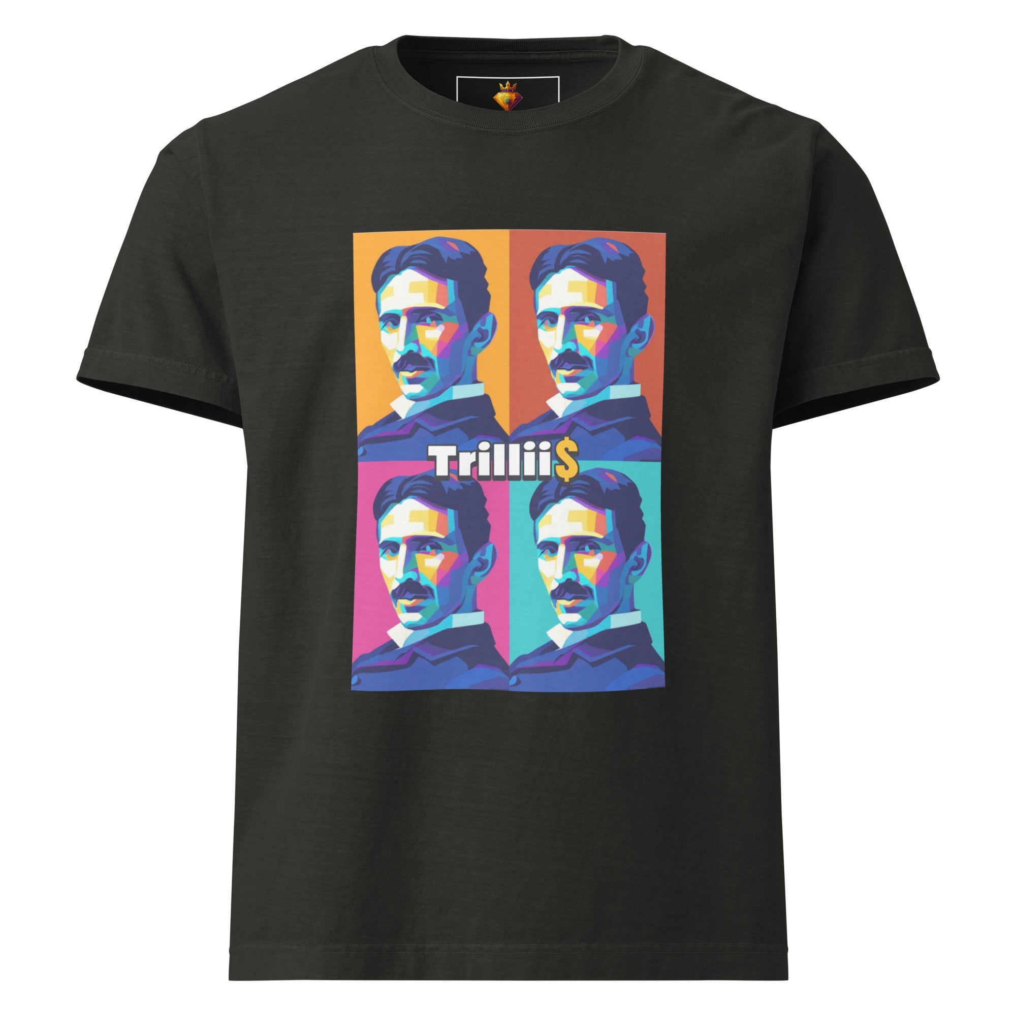 Tesla (Unisex Oversized T-shirt - 0038) - Trillii