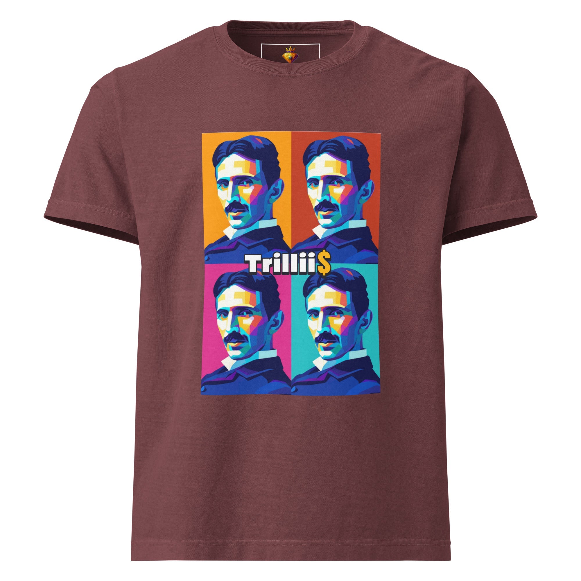 Tesla (Unisex Oversized T-shirt - 0038) - Trillii