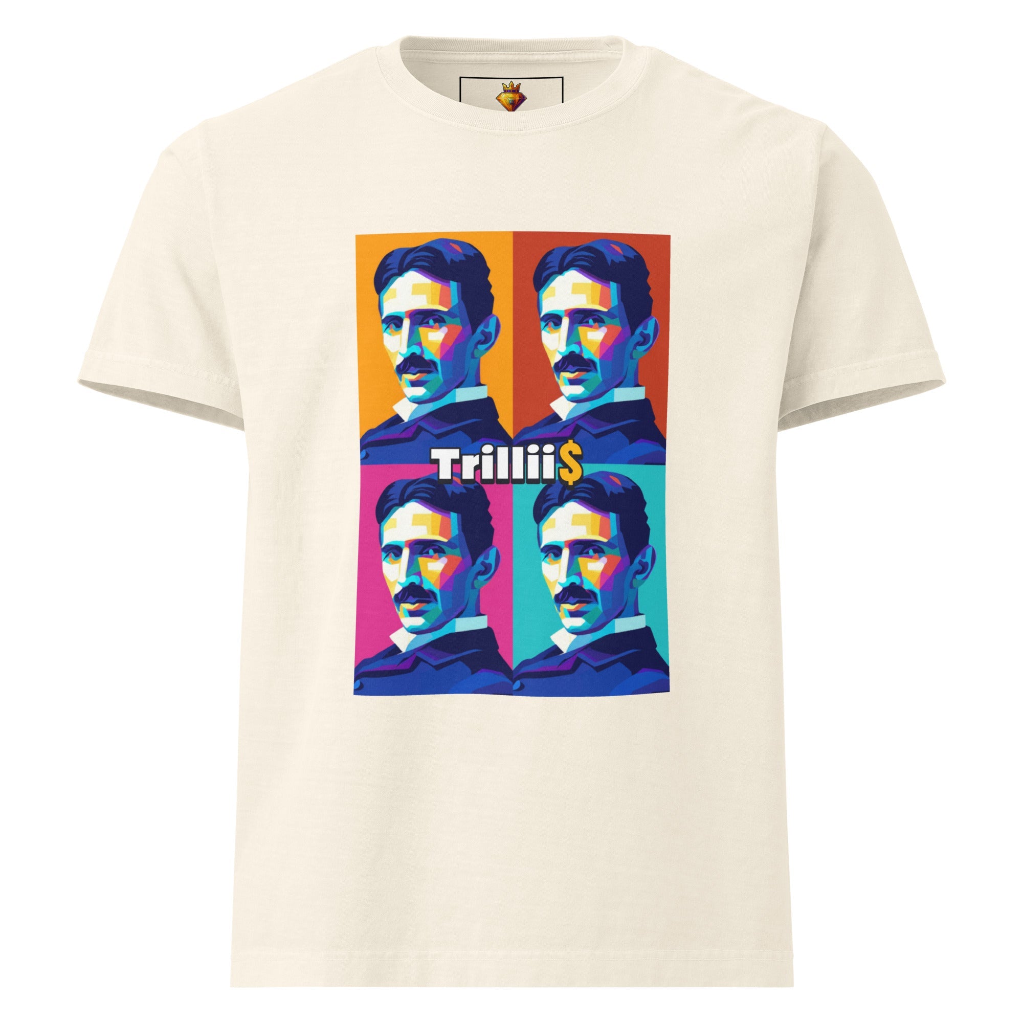 Tesla (Unisex Oversized T-shirt - 0038) - Trillii