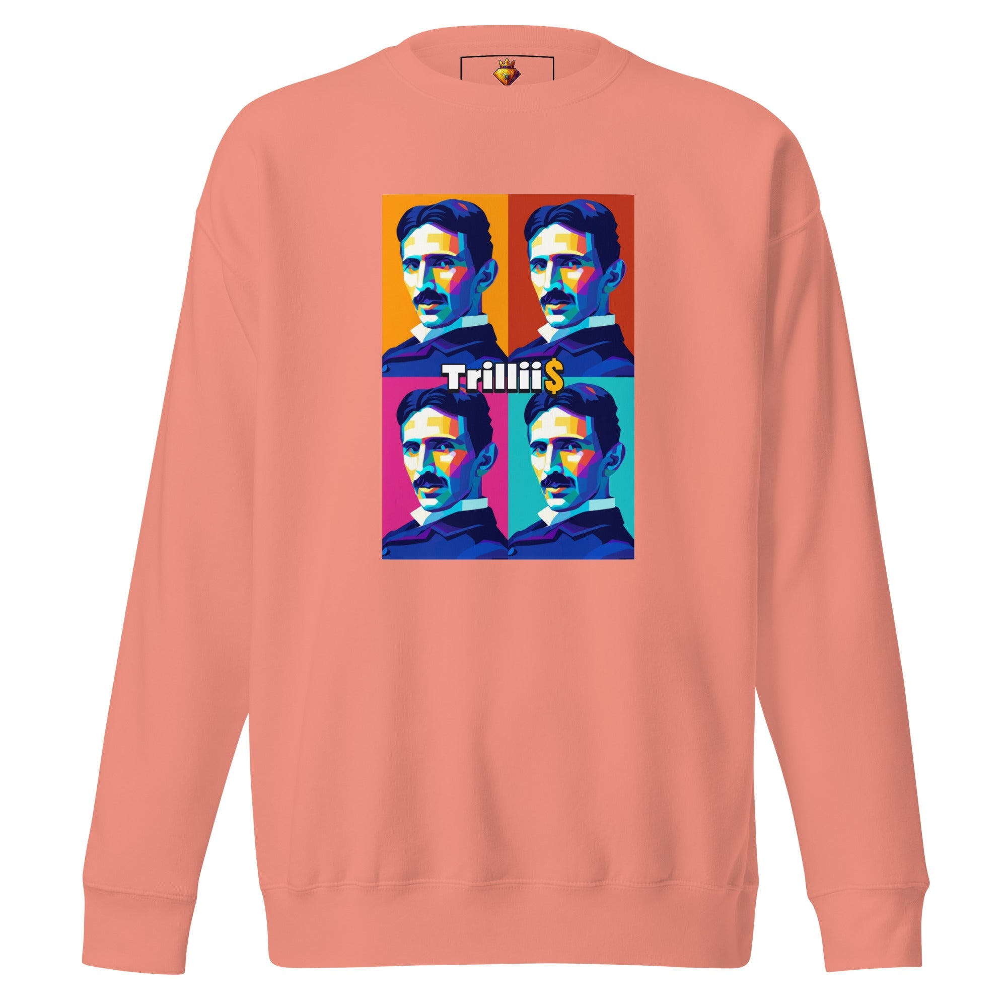 Tesla (Unisex Premium Sweatshirt - 0038) - Trillii